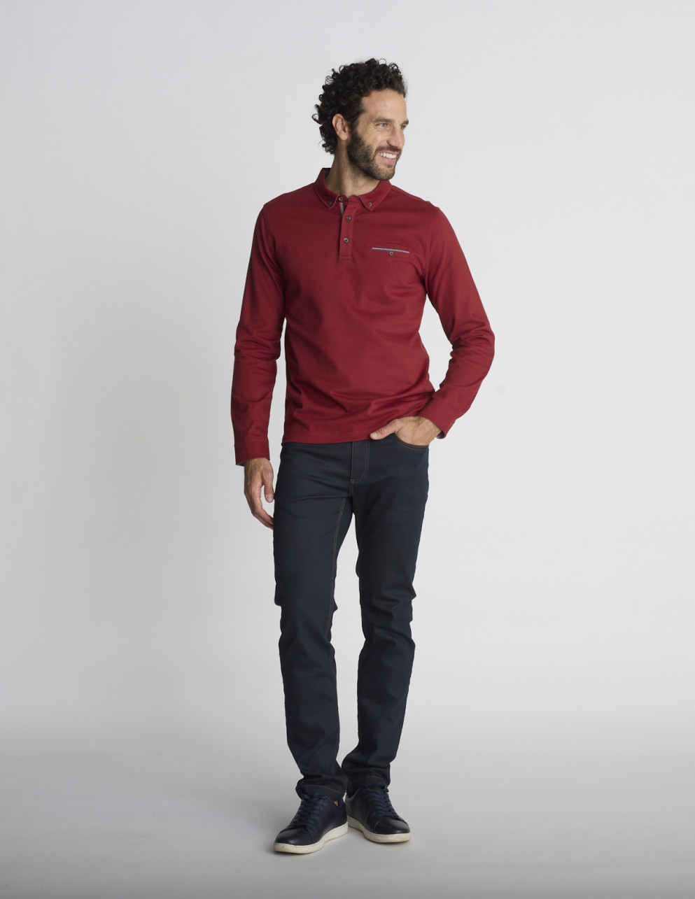 Polo manches longues...