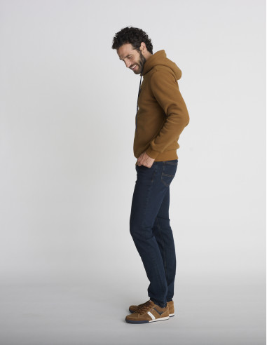 Sweat à capuche camel LIERRE