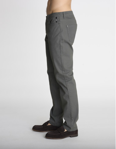 Pantalon 5 poches vert sauge PARAPENTE