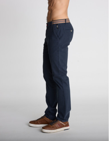 Pantalon chino bleu marine PANTIN