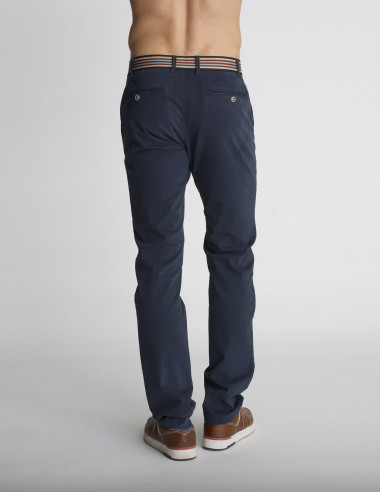 Pantalon chino bleu marine PANTIN