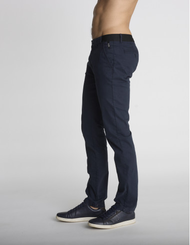 Pantalon chino bleu marine PRABOURE