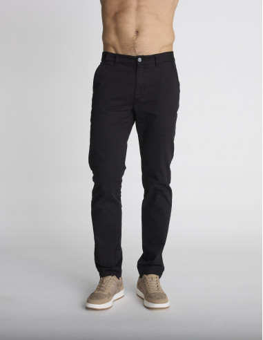 Pantalon chino noir PRABOURE