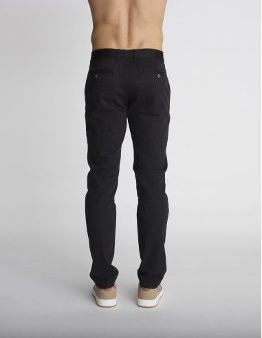 Pantalon chino noir PRABOURE