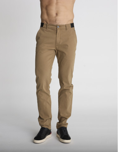 Pantalon chino camel PRABOURE