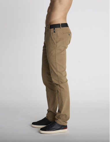 Pantalon chino camel PRABOURE