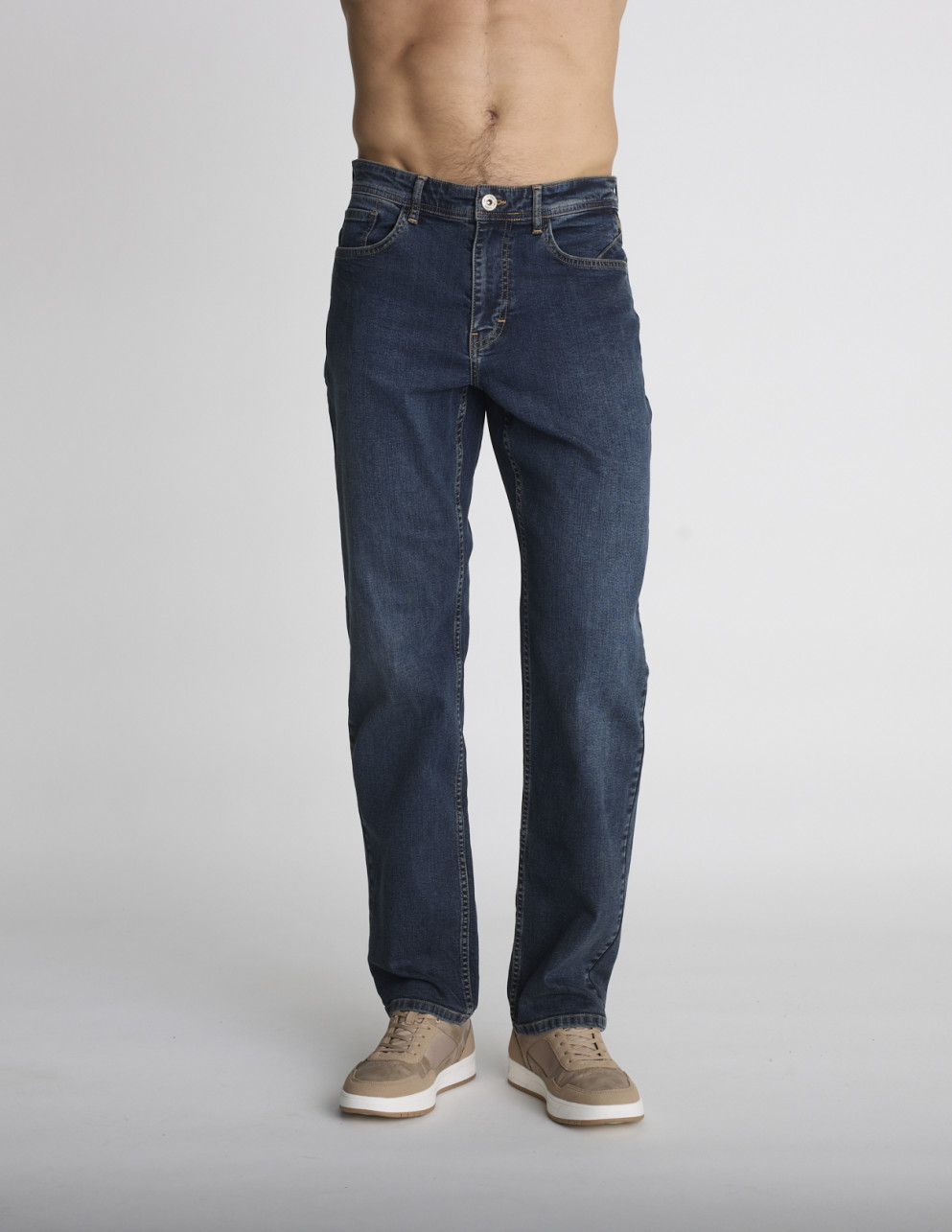 Jean 5 poches bleu JONC