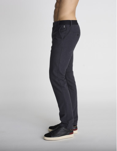Pantalon chino bleu marine PRALOGNAN