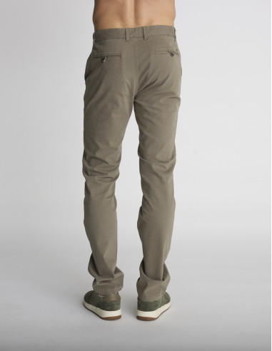 Pantalon chino vert sauge PAOLO