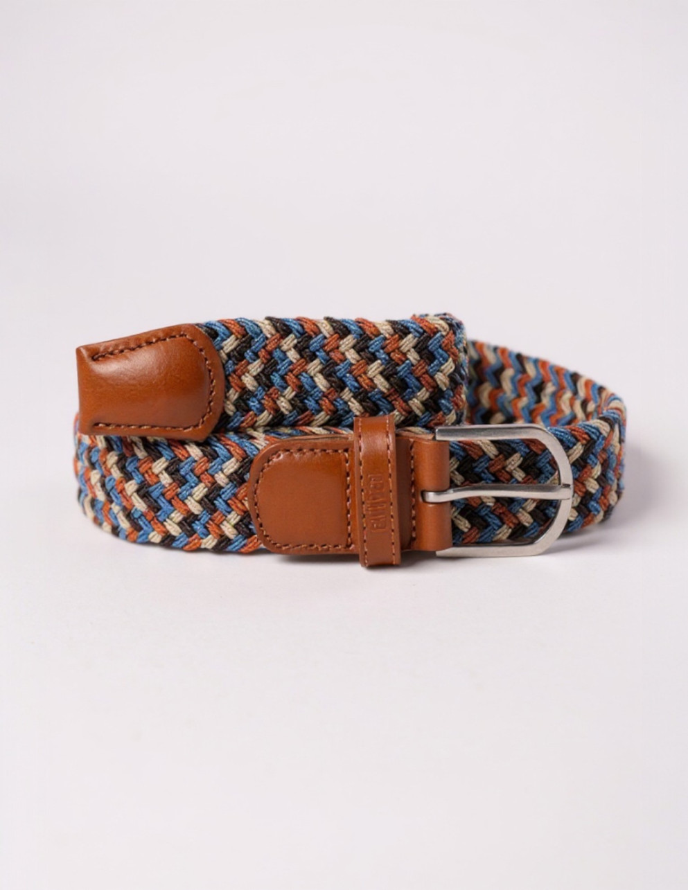 Ceinture tressée marron...