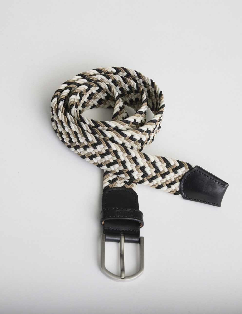 Ceinture tressée beige...