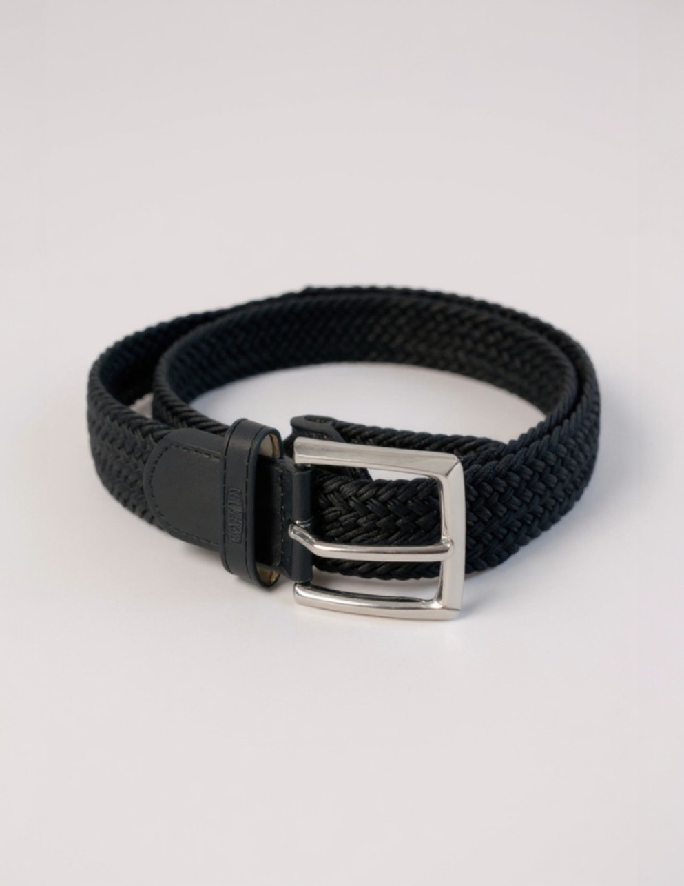 Ceinture tressée noire ALBIEZ