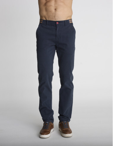 Pantalon chino bleu marine PANTIN