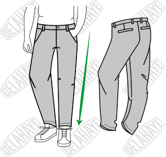 Coupe tapered / conique